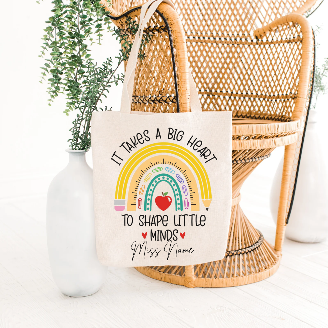 Teachers tote bags with optional personalisation, 7 designs to choose from. - Image 3