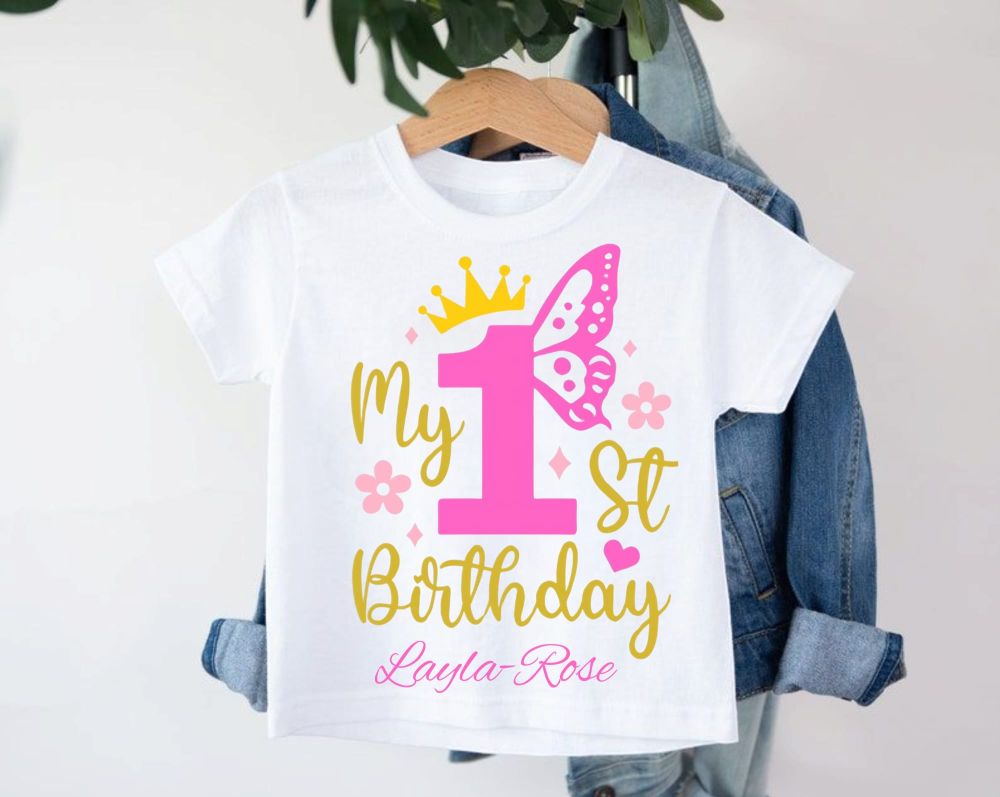 My 1st birthday T shirt