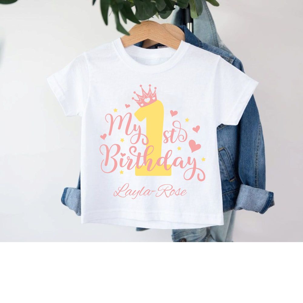 My 1st birthday T shirt - Image 4