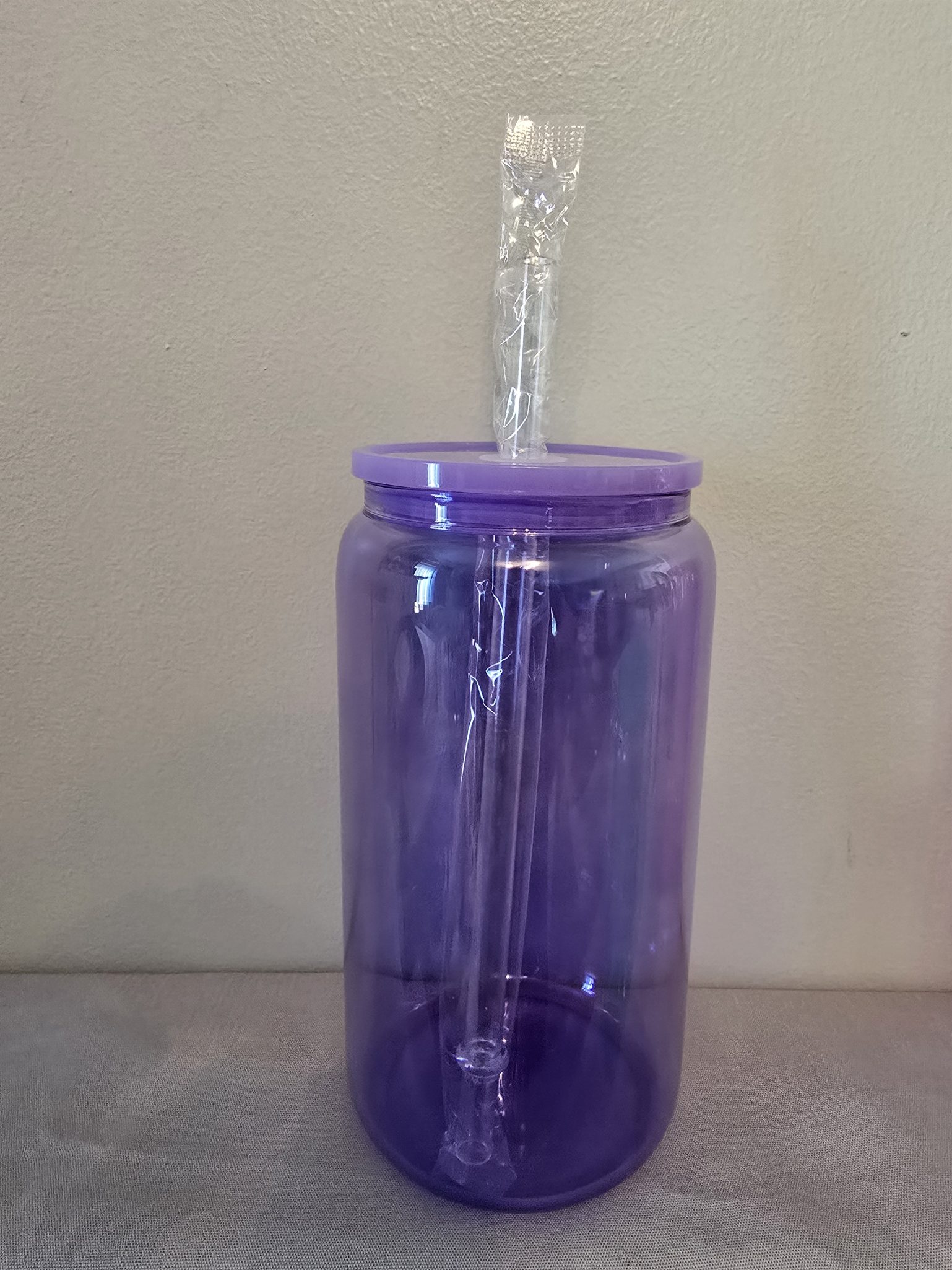 16oz coloured glass libbey glasses. - Image 4