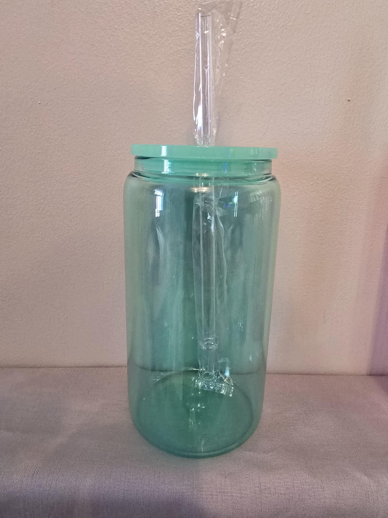 16oz coloured glass libbey glasses. - Image 5