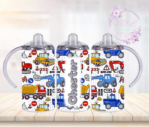 Kids digger 12oz vacuum insulated sippy cups.